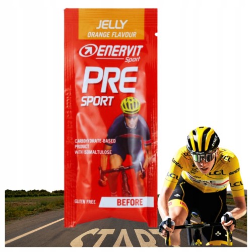Żel energetyczny saszetki Enervit Pre Sport jelly smak pomarańczowy 45 g