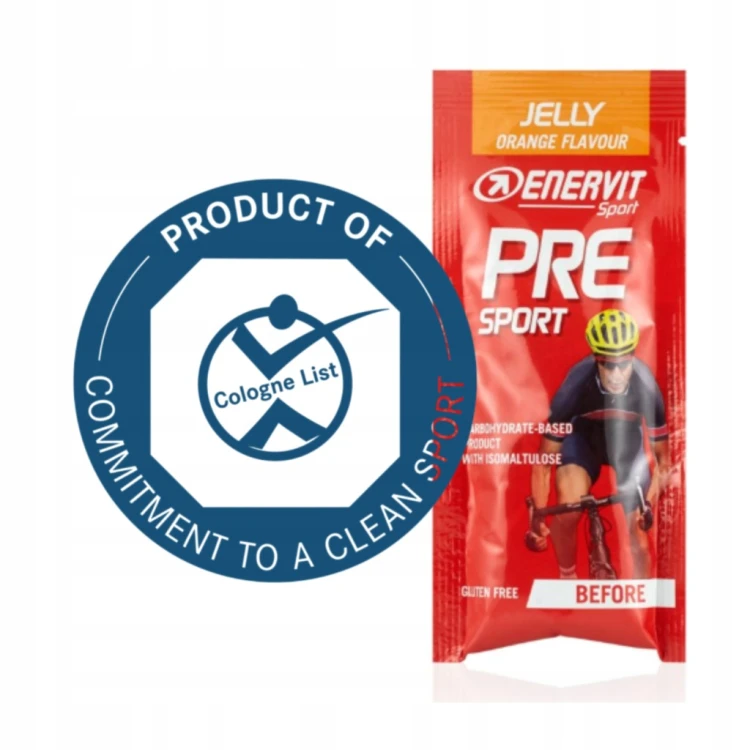 Żel energetyczny saszetki Enervit Pre Sport jelly smak pomarańczowy 45 g