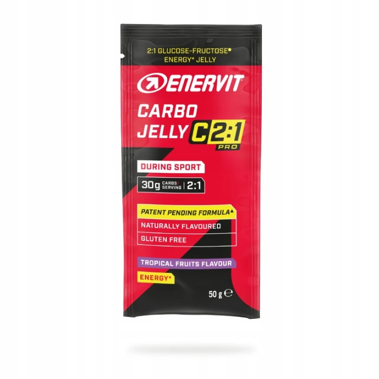 Galaretka Enervit Carbo Jelly C2:1PRO smak owoce tropikalne 50g