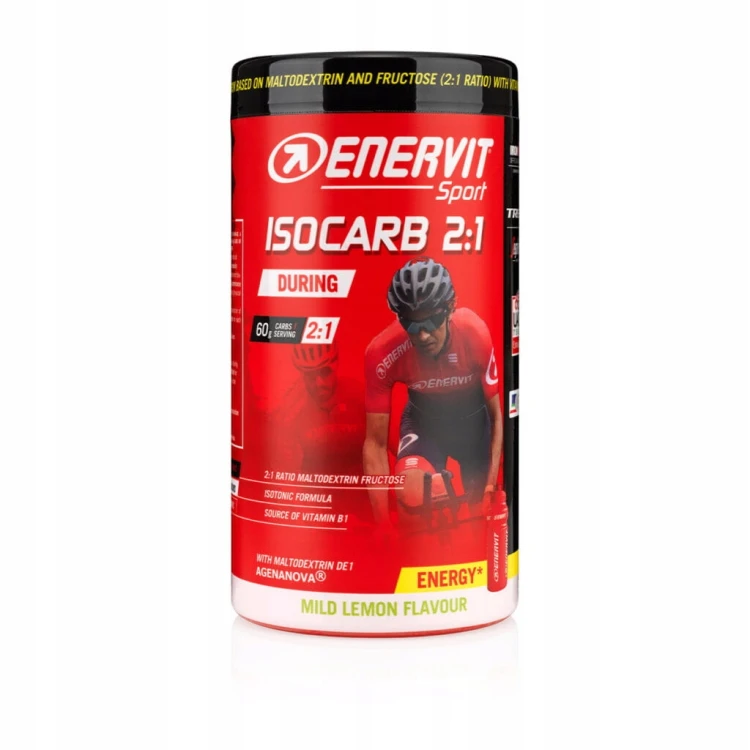 Izotoniczny napój węglowodanowy Enervit izotonik Isocarb C2:1PRO 650g lemon
