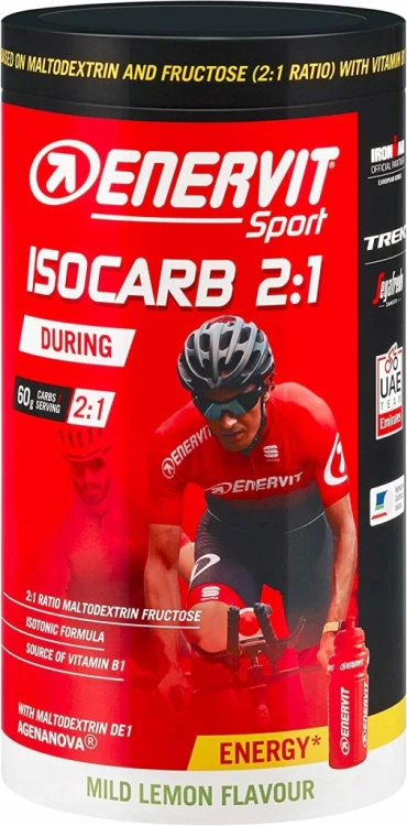 Izotoniczny napój węglowodanowy Enervit izotonik Isocarb C2:1PRO 650g lemon