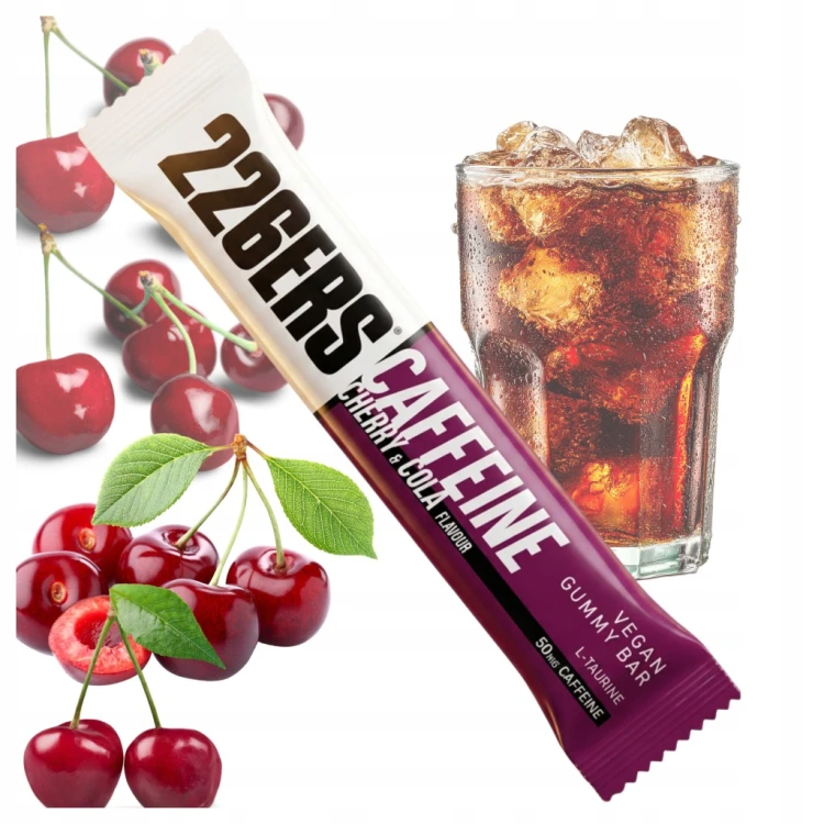 226ERS Baton Energetyczny Żel Galaretka Kofeina Wiśnia Cola