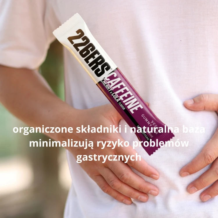 226ERS Baton Energetyczny Żel Galaretka Kofeina Wiśnia Cola