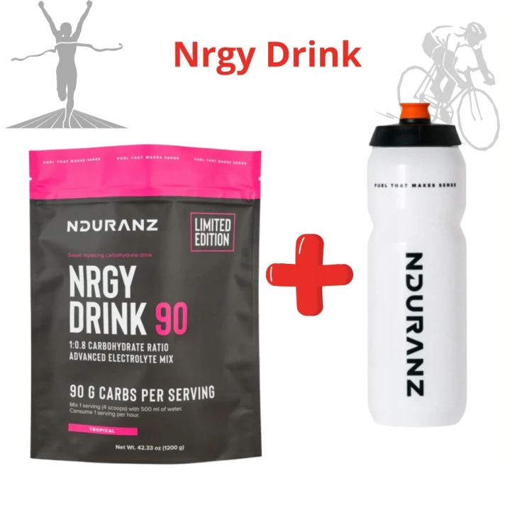 NDURANZ NRGY DRINK 90 1200G TROPIKALNY NAPÓJ WYSOKO WĘGLOWODANOWY