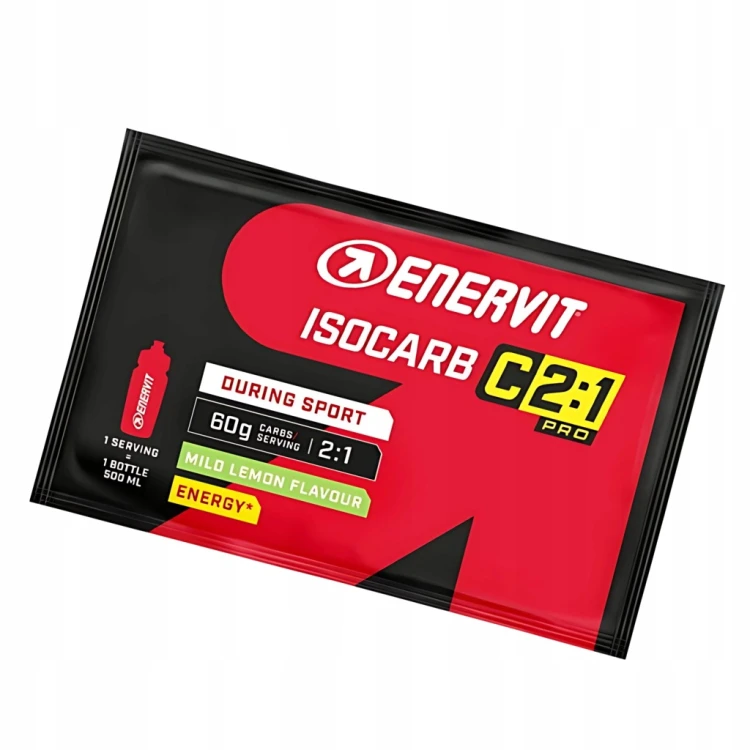 Enervit Isocarb C2:1PRO Izotoniczny Węglowodany Izotonik Lemon Saszetka 65g