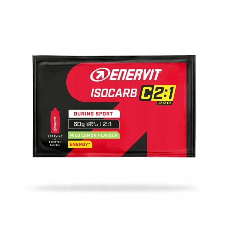 Enervit Isocarb C2:1PRO Izotoniczny Węglowodany Izotonik Lemon Saszetka 65g