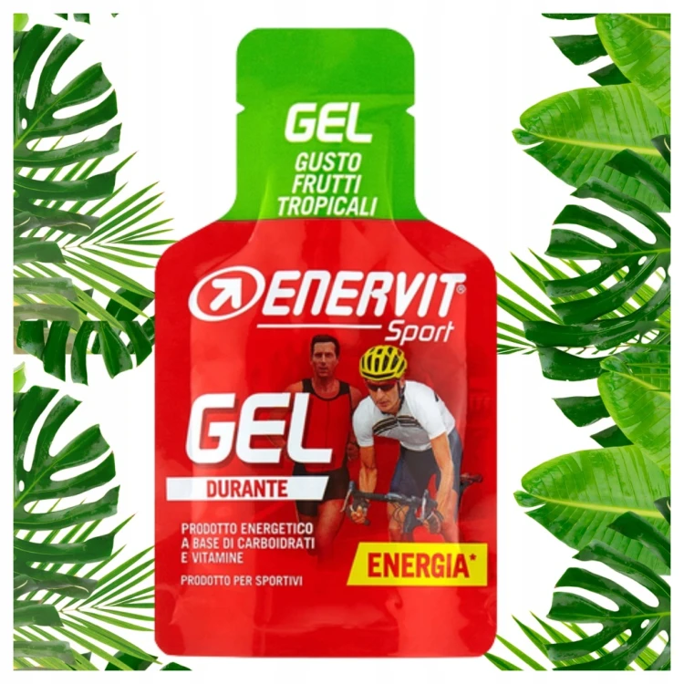 Żel Energetyczny Enervit Gel 25ml 20g Węglowodanów Tropic Bieganie Rower