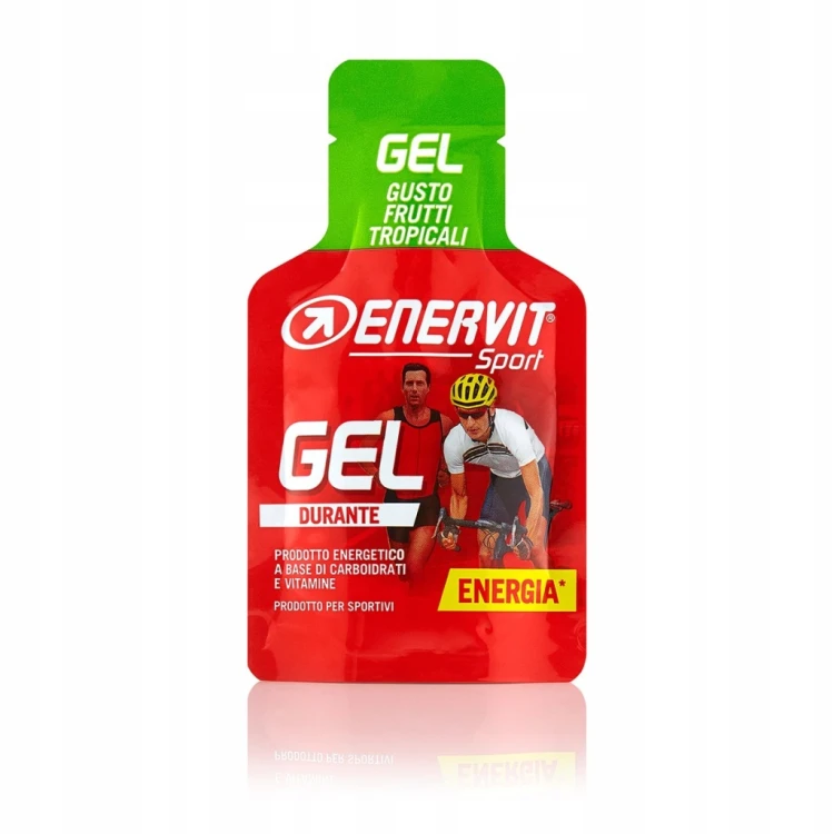 Żel Energetyczny Enervit Gel 25ml 20g Węglowodanów Tropic Bieganie Rower