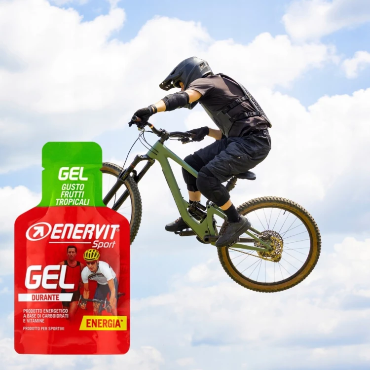 Żel Energetyczny Enervit Gel 25ml 20g Węglowodanów Tropic Bieganie Rower