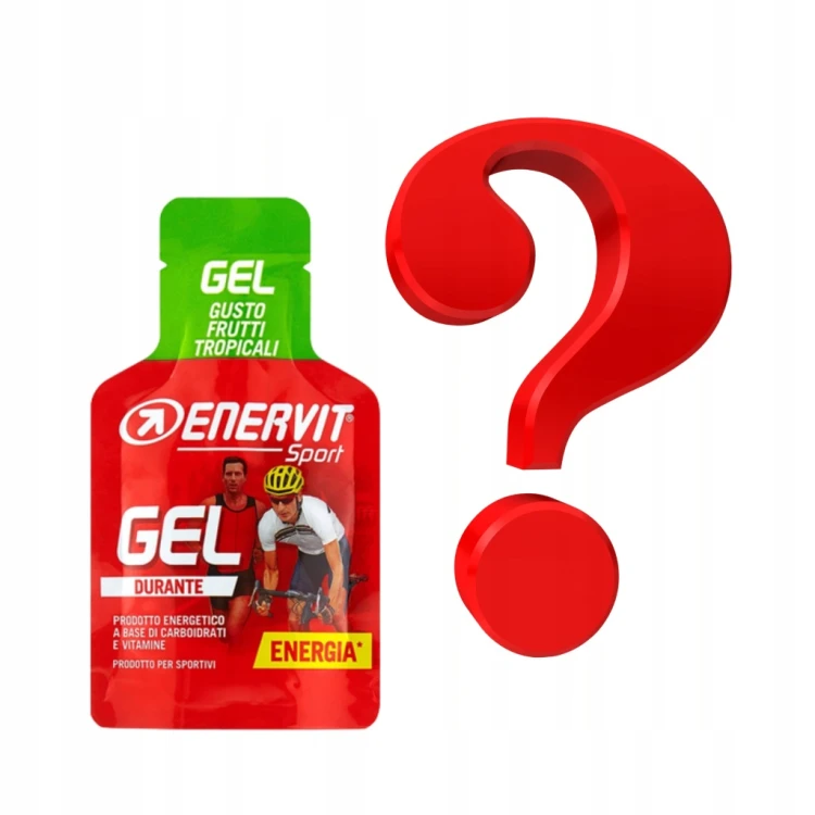 Żel Energetyczny Enervit Gel 25ml 20g Węglowodanów Tropic Bieganie Rower