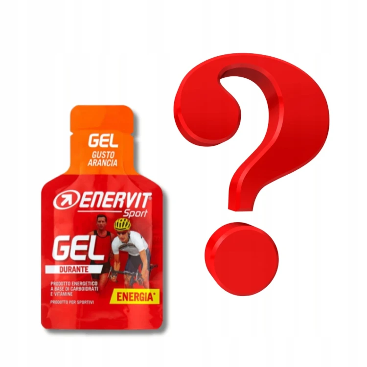 Żel Energetyczny Enervit Gel 25ml 20g Węglowodanów Orange Bieganie Rower