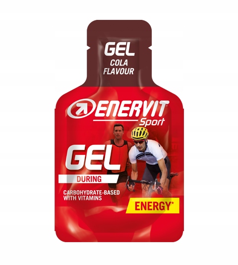 Żel Energetyczny Enervit Gel 25ml 20g Węglowodanów Cola Bieganie Rower