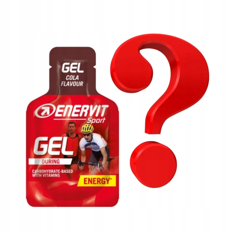 Żel Energetyczny Enervit Gel 25ml 20g Węglowodanów Cola Bieganie Rower