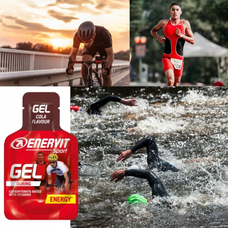 Żel Energetyczny Enervit Gel 25ml 20g Węglowodanów Cola Bieganie Rower