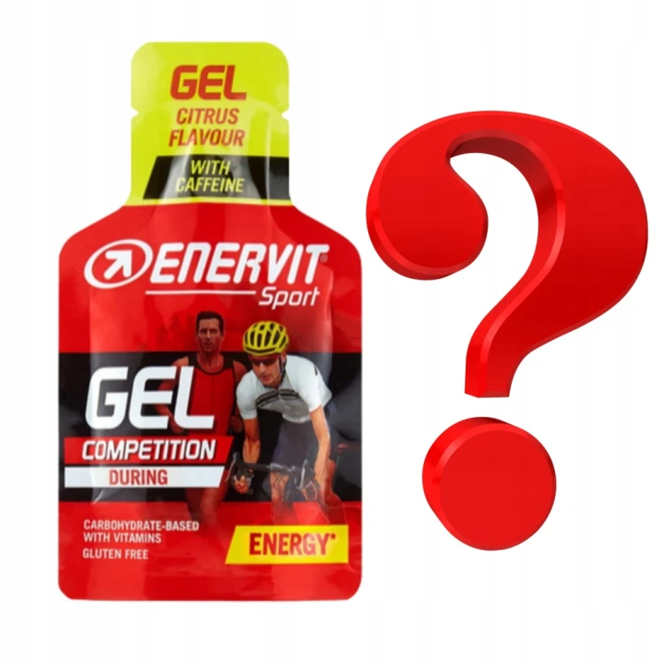 Enervit Gel Żel Energetyczny 25ml Kofeina 20mg Cytryna DP4 Bieganie Rower