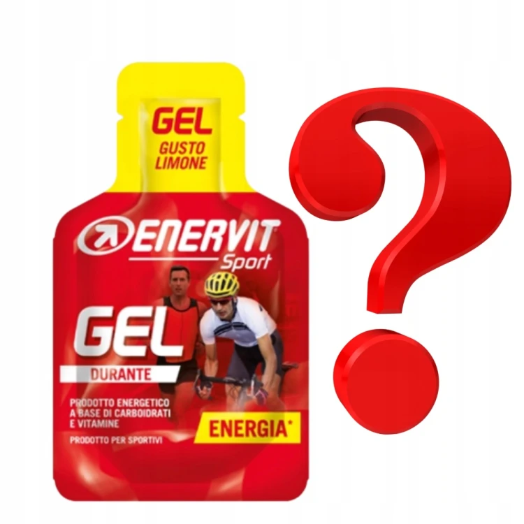 Żel Energetyczny Enervit Gel 25ml 20g Węglowodanów Cytryna Bieganie Rower