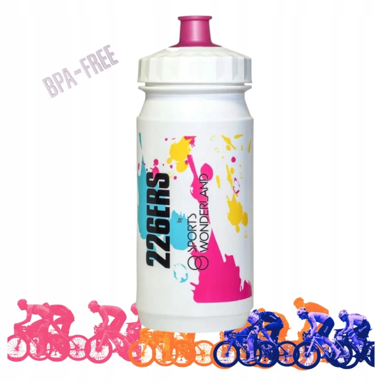 LEKKI BIDON SWL ROWEROWY BIEGOWY SPORTOWY 226ERS 550ml BPA FREE Różowy