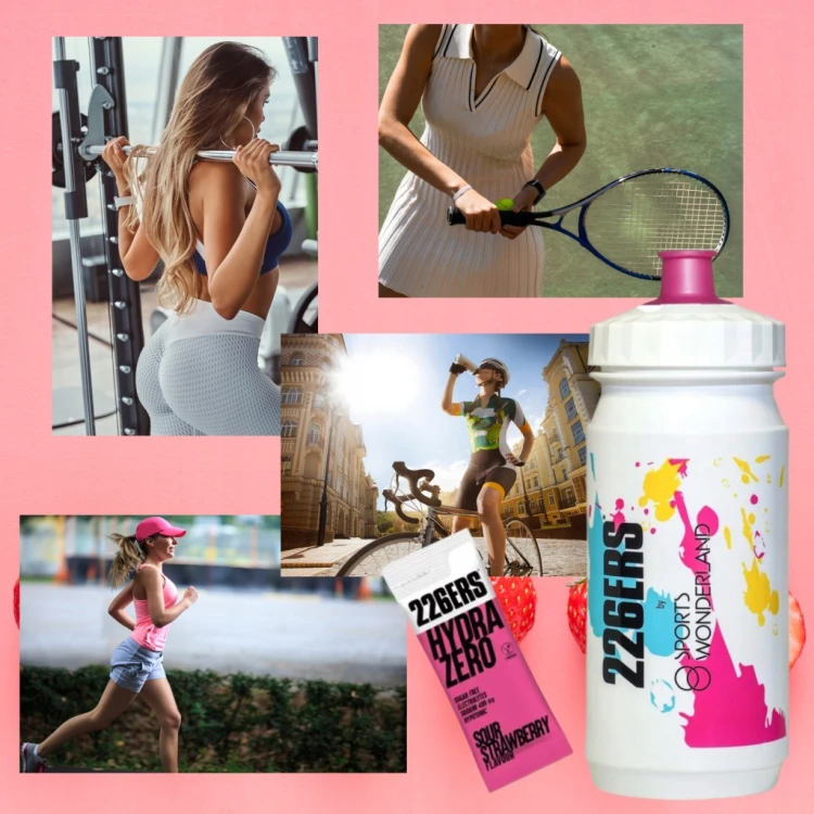 LEKKI BIDON SWL ROWEROWY BIEGOWY SPORTOWY 226ERS 550ml BPA FREE Różowy