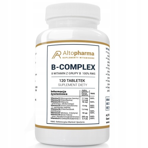 Suplement diety Alto Pharma B Complex witamina B complex tabletki 120 szt.
