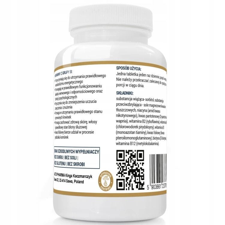 Suplement diety Alto Pharma B Complex witamina B complex tabletki 120 szt.