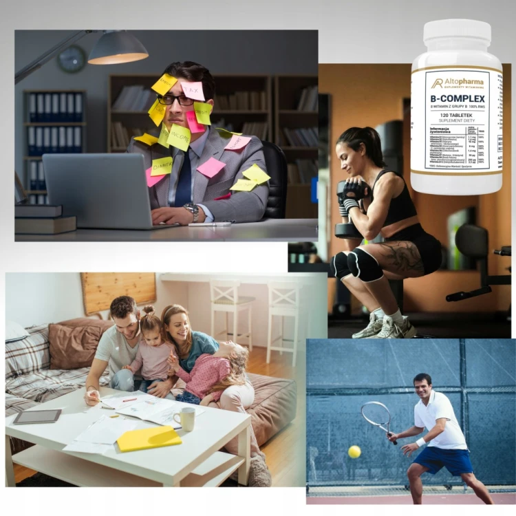 Suplement diety Alto Pharma B Complex witamina B complex tabletki 120 szt.