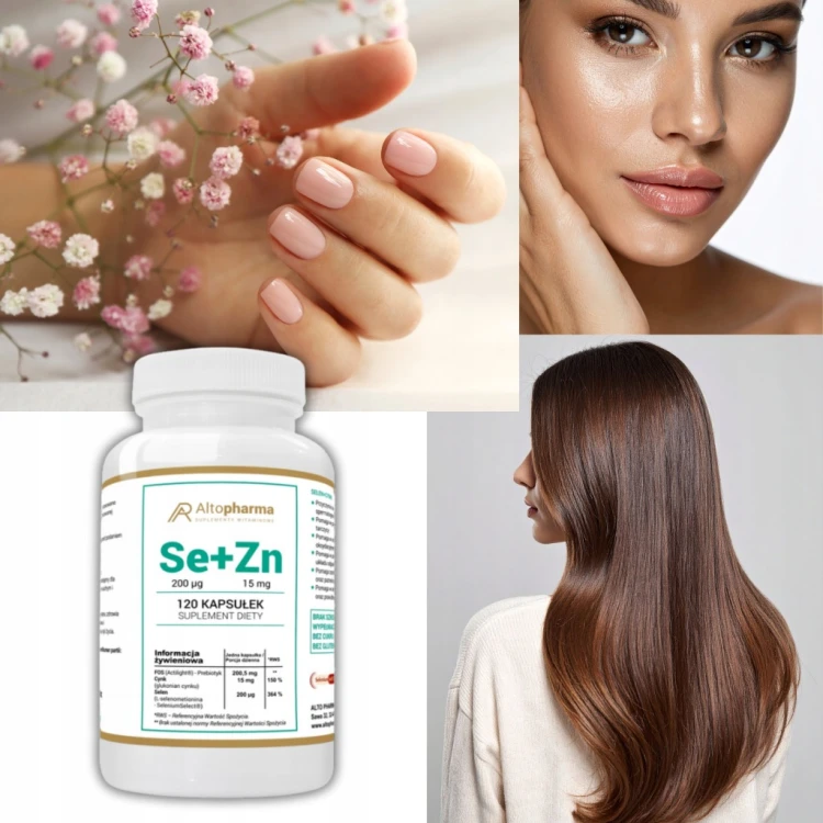 Alto Pharma Selen organiczny 200µg + Cynk 15mg 120 szt.