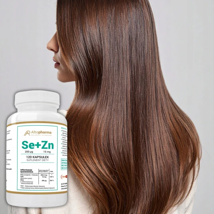 Alto Pharma Selen organiczny 200µg + Cynk 15mg 120 szt.