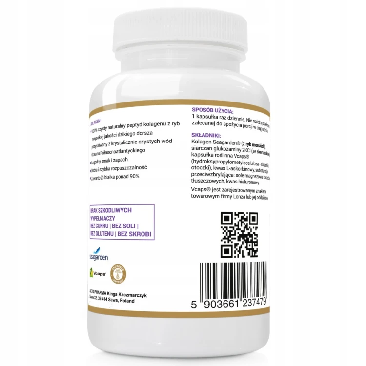 Kolagen complex Alto Pharma 120 kaps. stawy skóra włosy paznokcie