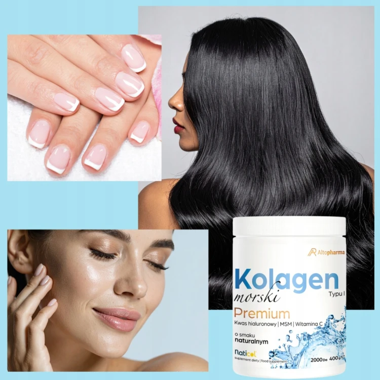 Kolagen Rybi Premium Alto Pharma 10 000mg Proszek MSM Wit C Na Stawy