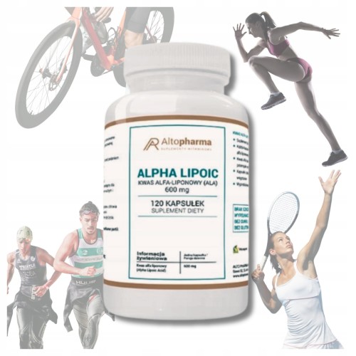 Kapsułki suplementu diety Alto Pharma kwas alfa-liponowy 600 mg 120 szt.