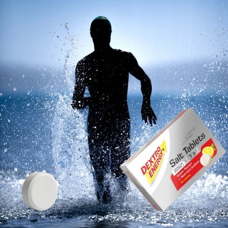 Dextro Energy Salt Tablets Sod 30 Elektrolity Lemon Skurcze Bieganie Rower