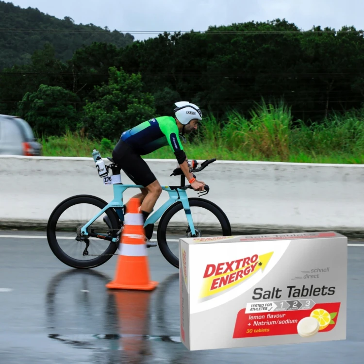 Dextro Energy Salt Tablets Sod 30 Elektrolity Lemon Skurcze Bieganie Rower