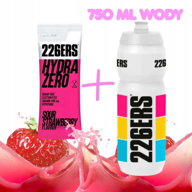 Elektrolity saszetka 226ERS HydraZero smak truskawkowy 7,5 g