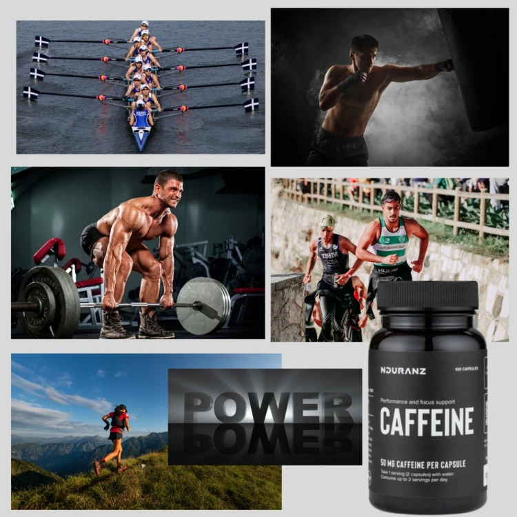 NDURANZ Caffeine 100k Kofeina Bezwodna Energia Skupienie