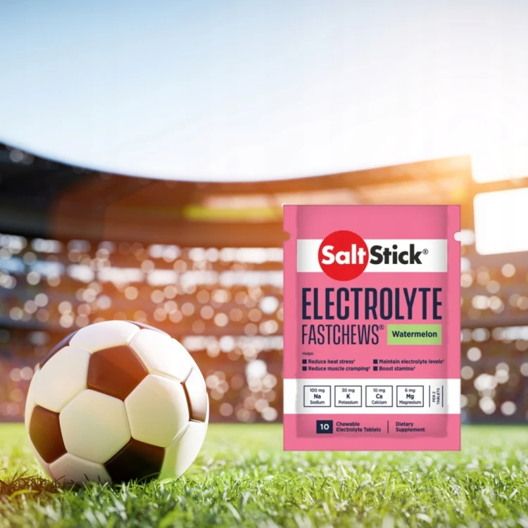 SaltStick FastChews Elektrolity Jagodowe 10szt Skurcze Bieganie
