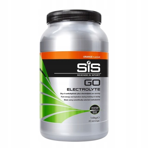 SiS Go Electrolyte 1,6kg Napój Izotoniczny Elektrolity Węglowodany Pomarańc