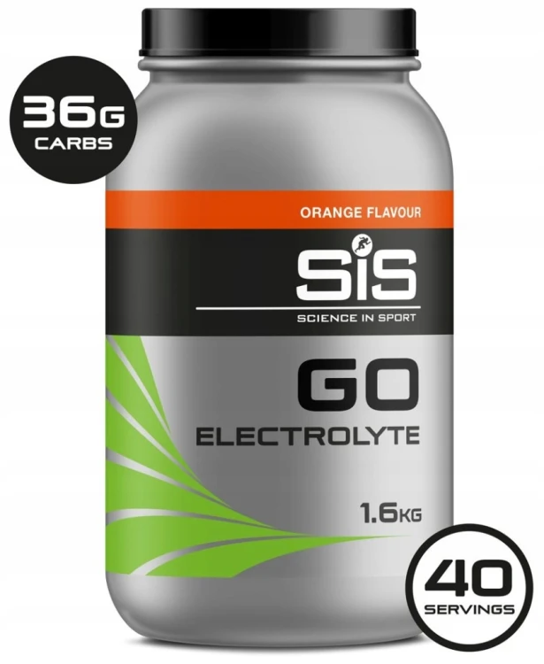 SiS Go Electrolyte 1,6kg Napój Izotoniczny Elektrolity Węglowodany Pomarańc