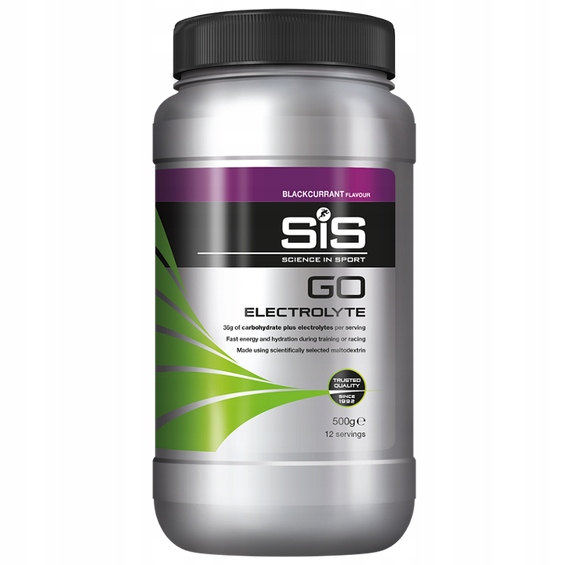 SiS Go Electrolyte 500g Napój Izotoniczny Elektrolity Węglowodany Porzeczka