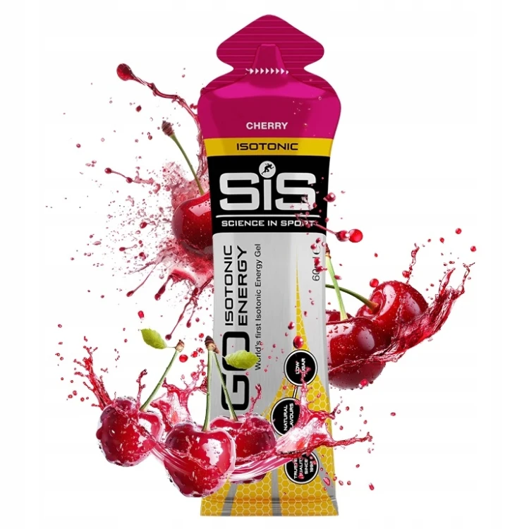 Żel Energetyczny SiS Science In Sport Isotonic 60ml Wiśniowy Bieganie Rower