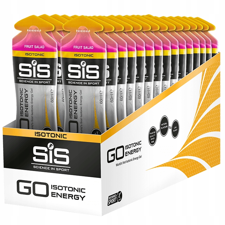 Żel Energetyczny SiS Science In Sport Isotonic 60ml Owocowy Bieganie Rower