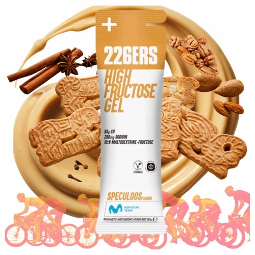 226ERS Żel Energetyczny HIGH FRUCTOSE ciastko korzenne 80g Rower Bieganie