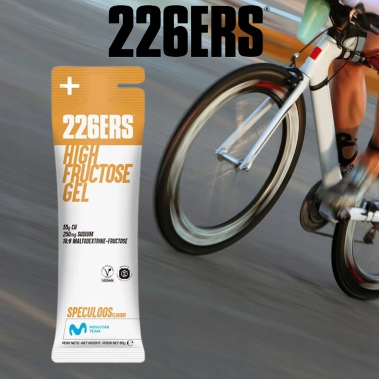 226ERS Żel Energetyczny HIGH FRUCTOSE ciastko korzenne 80g Rower Bieganie