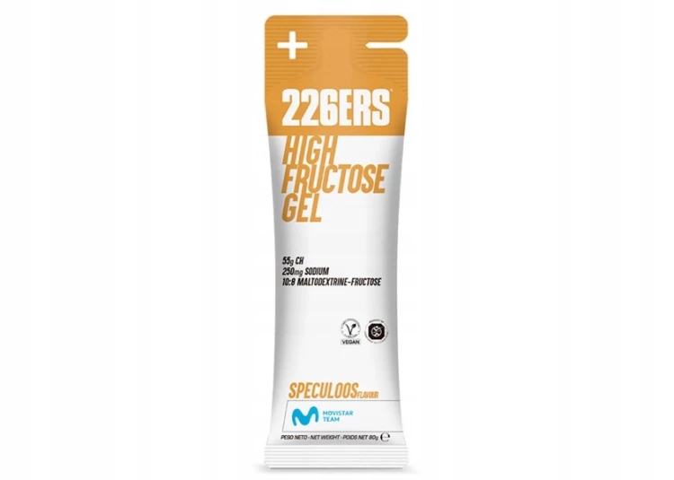 226ERS Żel Energetyczny HIGH FRUCTOSE ciastko korzenne 80g Rower Bieganie