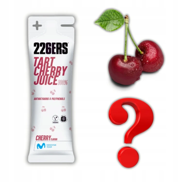 226ers Tart Cherry Sok z Cierpkiej Wiśni Regeneracja Mięśni Sen Bieganie