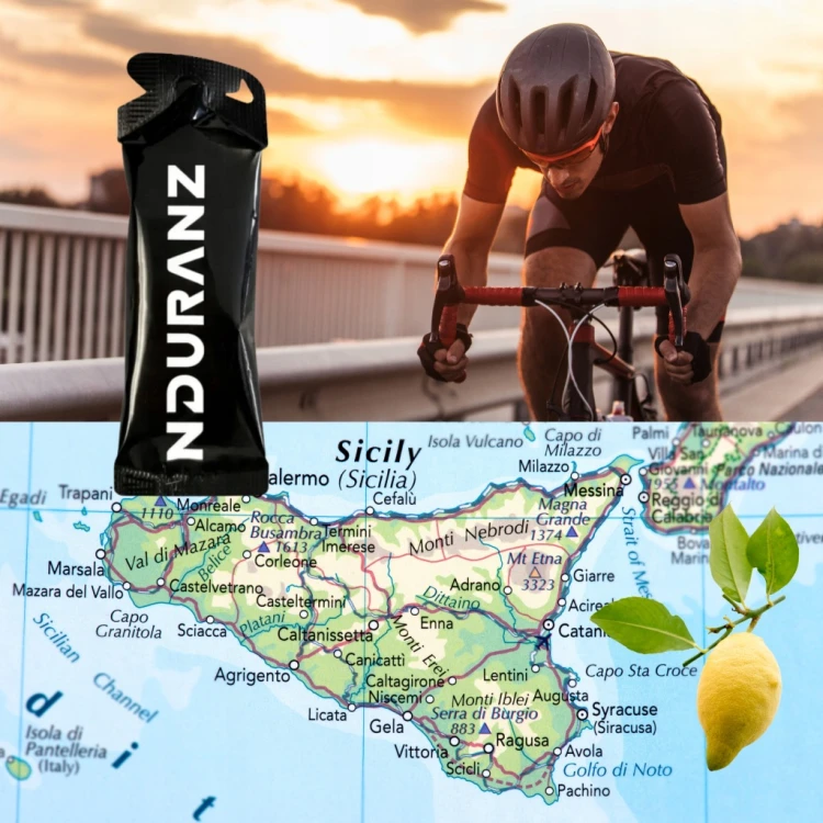 Żel Energetyczny NRGY GEL 45 75g Węgle Sicilian Lemon Bieganie Rower 1 szt.