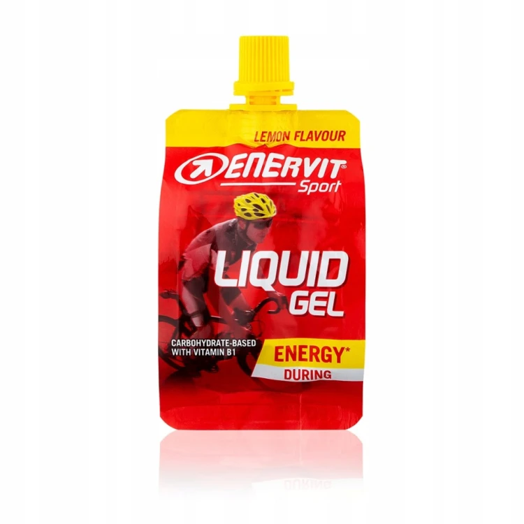 ŻEL WĘGLOWODANOWY LIQUID GEL 2:1 ENERVIT 30g WĘGLI Cytryna CARBO 60ml