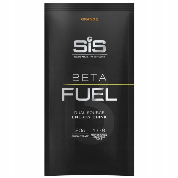 SiS Beta Fuel Napój węglowodanowy, energetyczny saszetka 82g orange, carbo