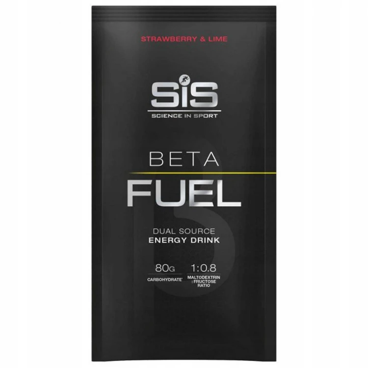 Węglowodany SiS Beta Fuel Energy Drink Proszek Truskawka Limonka 82g
