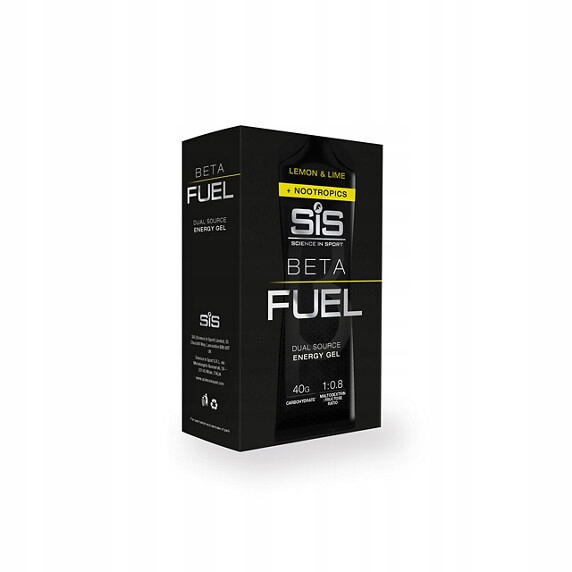 SiS Beta Fuel Nootropics Żel Energetyczny Kofeina Pomarańcza 6x60ml