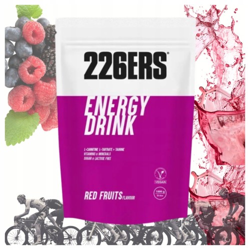 226ERS ENERGY DRINK 1kg Izotonik Carbo Wytrzymałość Owoce Leśne Red Fruits